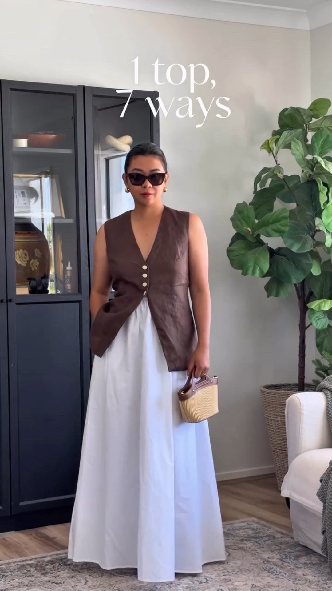 7 ways I’m styling this @dissh vest 🤎. I love pieces you can easily mix and match and this vest is perfect! I’m wearing a size 8. 

#neutraloutfit #mumoutfit #mumootd #whatiweartoday #neutralcolors

#LTKaustralia #LTKstyletip #LTKsummer