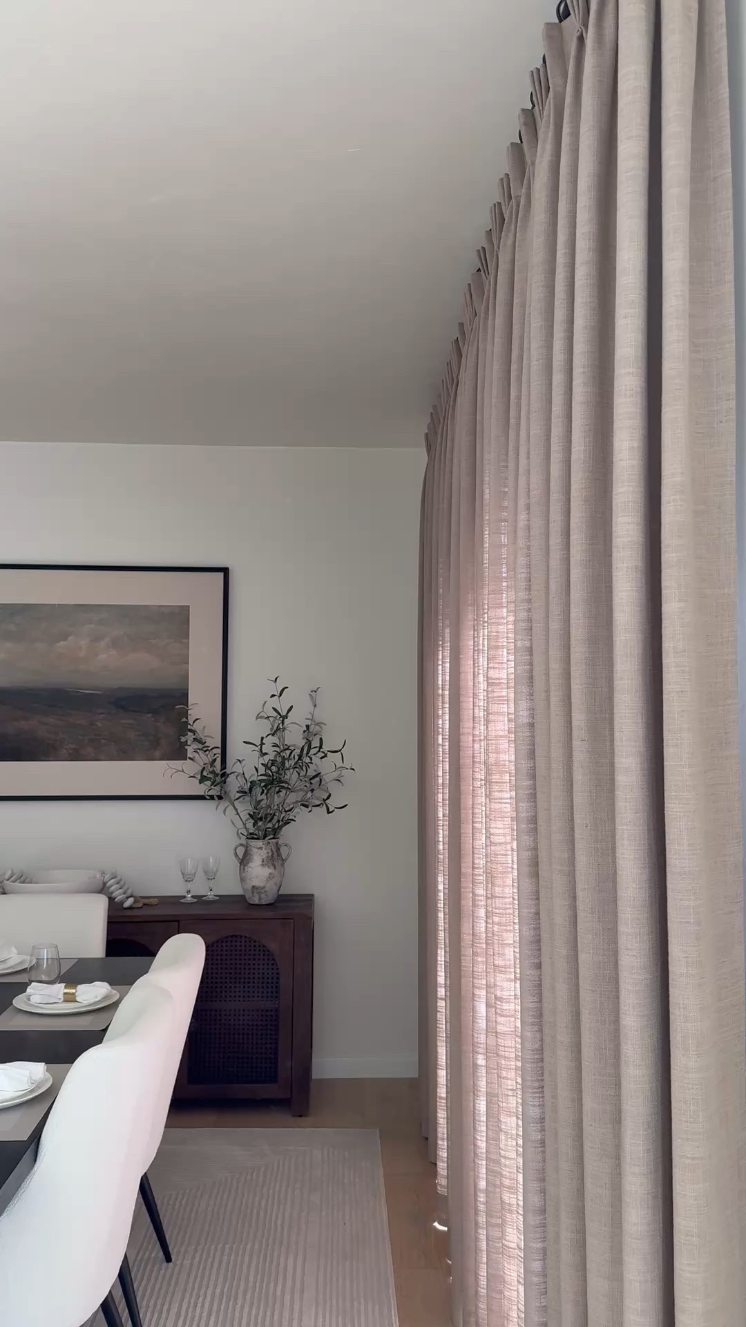 Loving this curtain transformation! 