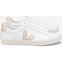 Veja Women's Esplar Leather Trainers - Extra White/Platine - UK 2 | Coggles (Global)