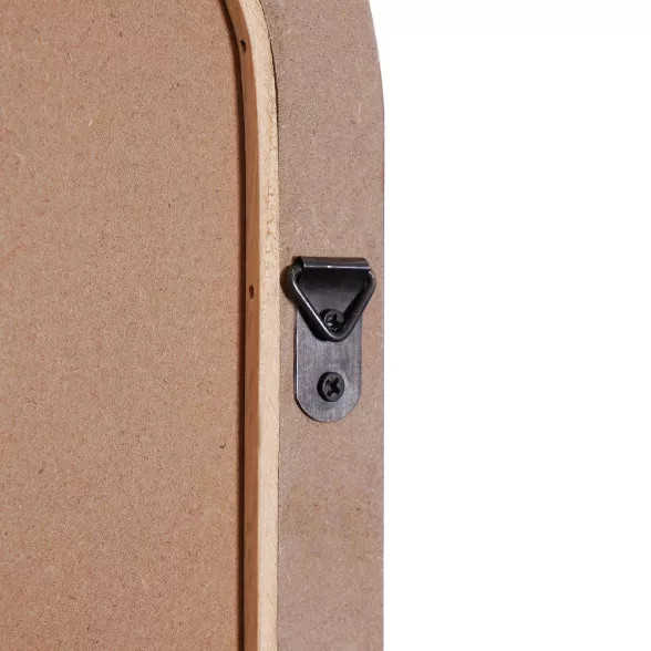 20" x 21" Arch Ornate Accent Wall Mirror Antique Brass - Head West | Target