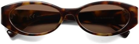 SOJOS Trendy Oval Polarized Sunglasses Womens Retro Narrow Chic Thin Y2k Sunnies SJ2364 | Amazon (US)