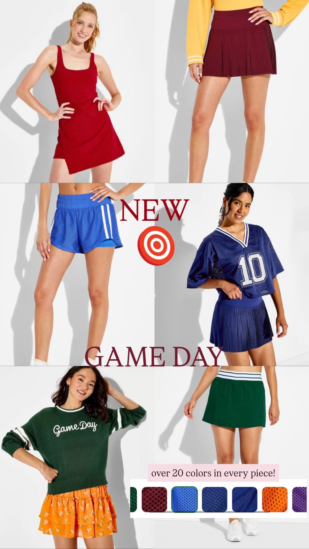 New Target game day collection! 🏈

Football gameday outfits
NFL gameday style
Football season fashion
Tailgate outfit ideas
Game day graphic tees
Oversized team sweatshirt
Denim and boots outfit
Clear stadium bags
Game day sneakers
Women’s football fashion

#LTKootd #LTKSeasonal #LTKSaleAlert