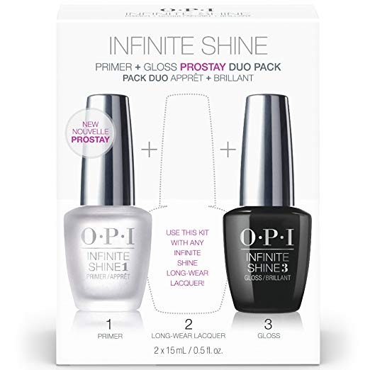 OPI Nail Polish Base Coat Primer & Gloss Top Coat, Infinite Shine Duo Pack, 0.5 Fl Oz each bottle | Amazon (US)