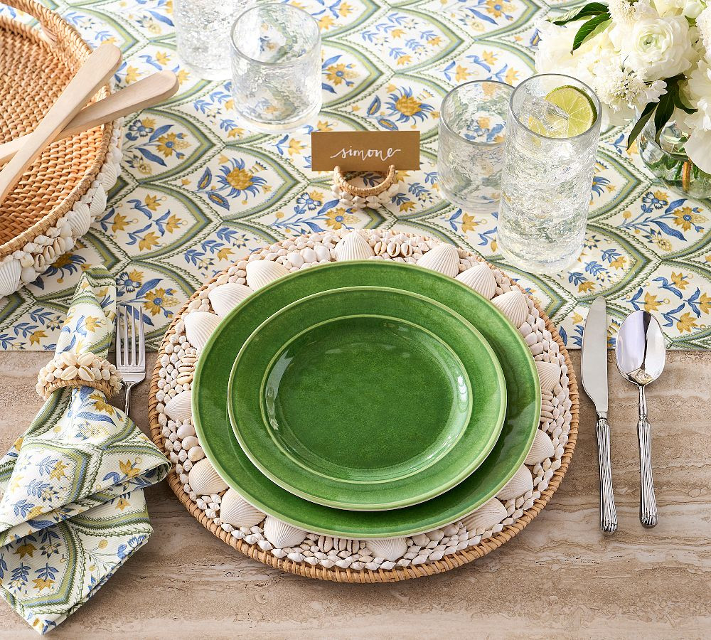 Cabana Outdoor Melamine Salad Plates - Set of 4 | Pottery Barn (US)
