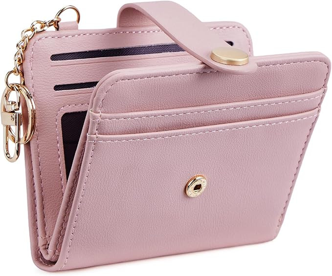 POIUGOYA Slim Wallet for Women,RFID Blocking Bifold Credit Card Holder with Zipper Coin Pocket,ID... | Amazon (US)