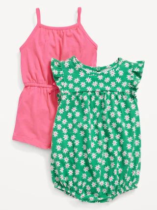 2-Pack Jersey-Knit Romper for Baby | Old Navy (US)