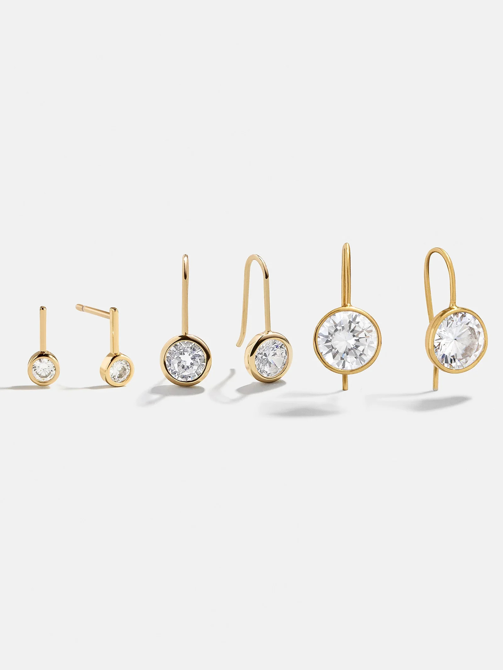 Fallon 14K Gold Earring Set - Gold | BaubleBar
