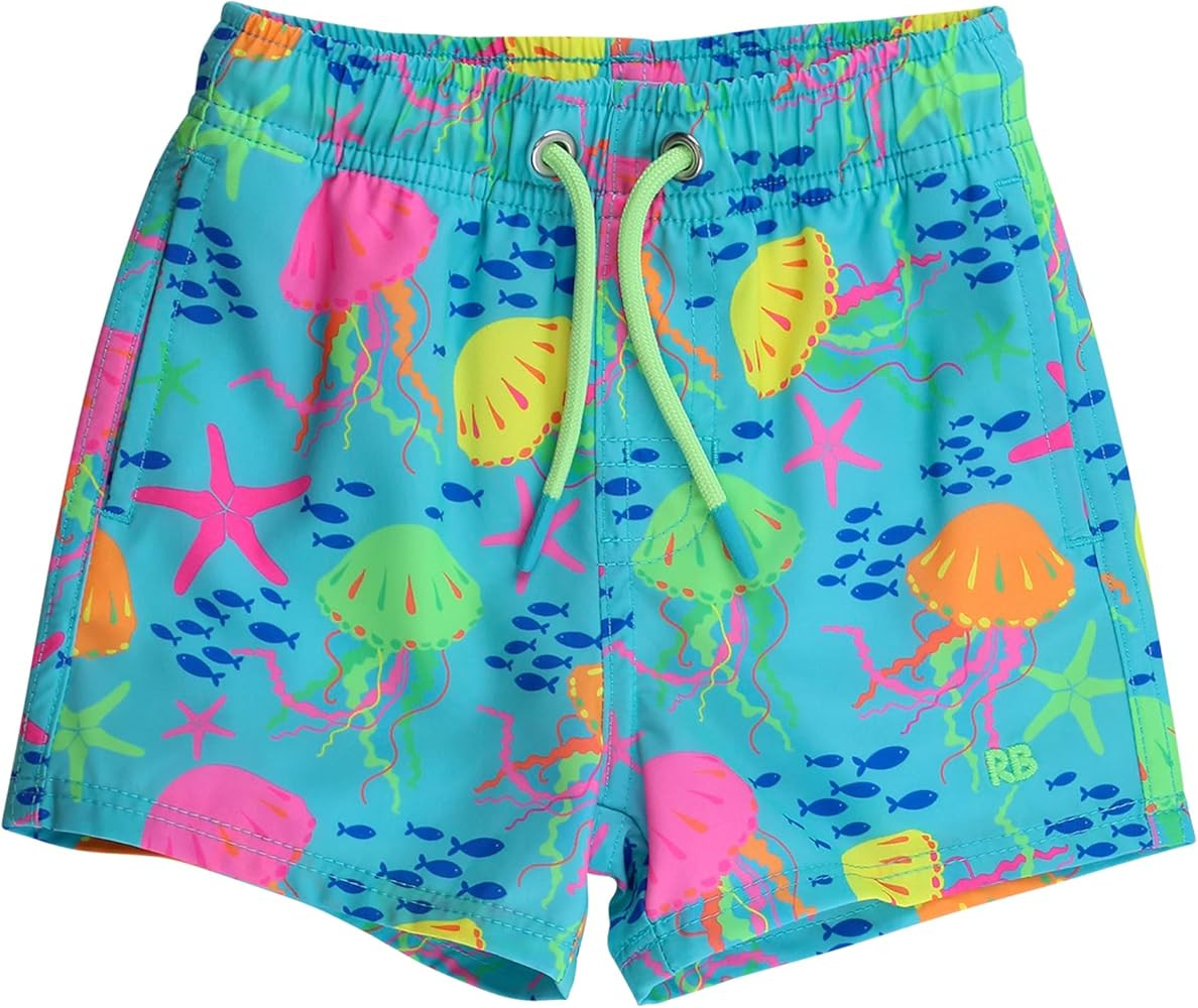RUGGEDBUTTS Boys UPF50+ Stretch Swim Trunks | Amazon (US)