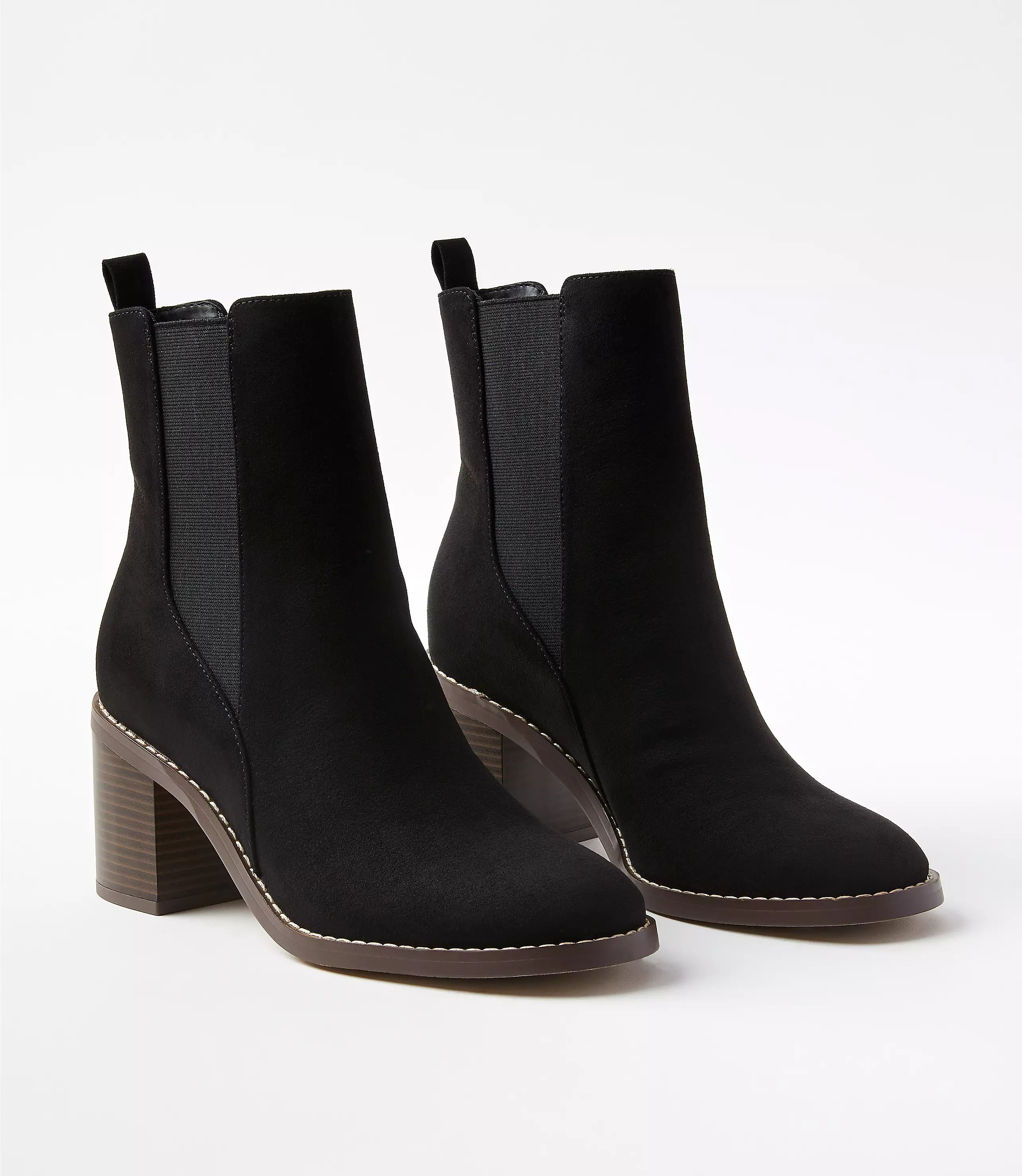 Block Heel Chelsea Boots | LOFT