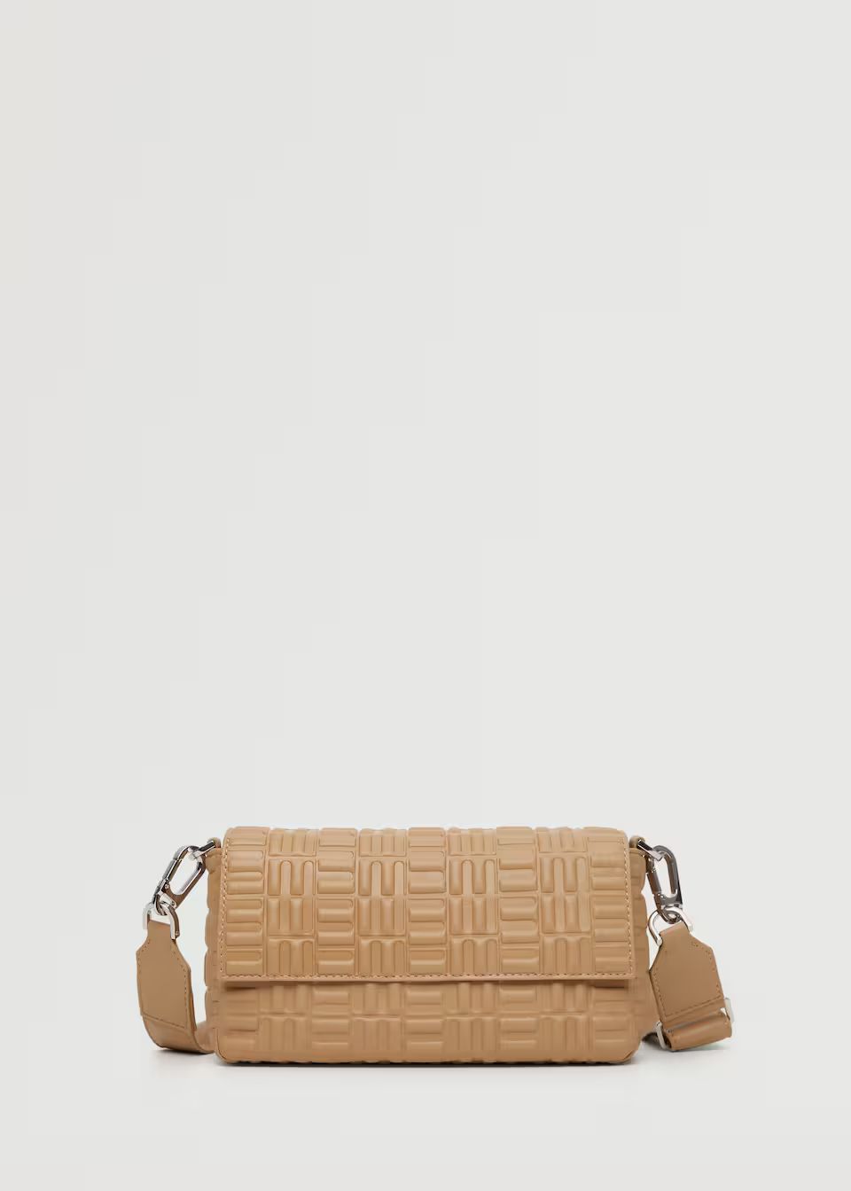 Embossed cross-body bag | MANGO (UK)