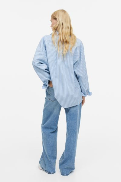 Oversized Poplin Shirt | H&M (US + CA)