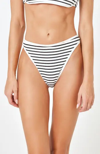 LSPACE Nora Stripe Bitsy Bikini Bottoms | Nordstrom | Nordstrom