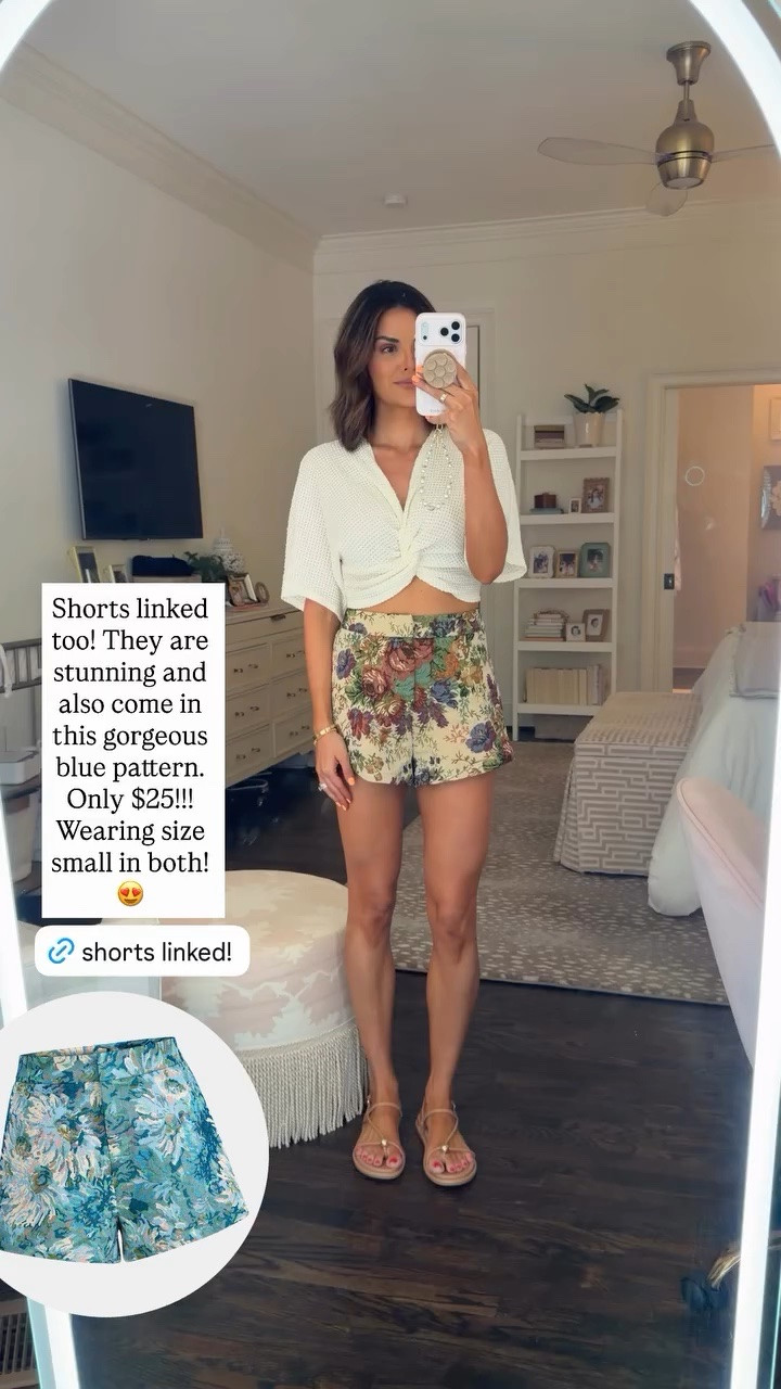 These shorts are so fun!! 💐

Wearing size small in both!! 

Summer outfits, vacation outfits, Katy Harrell

#LTKSeasonal #LTKootd