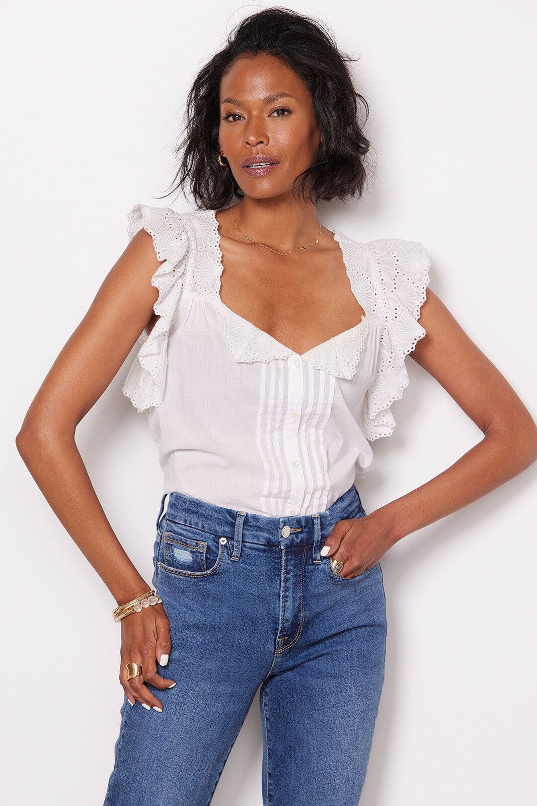 CLEOBELLA Giselle Blouse | EVEREVE | Evereve