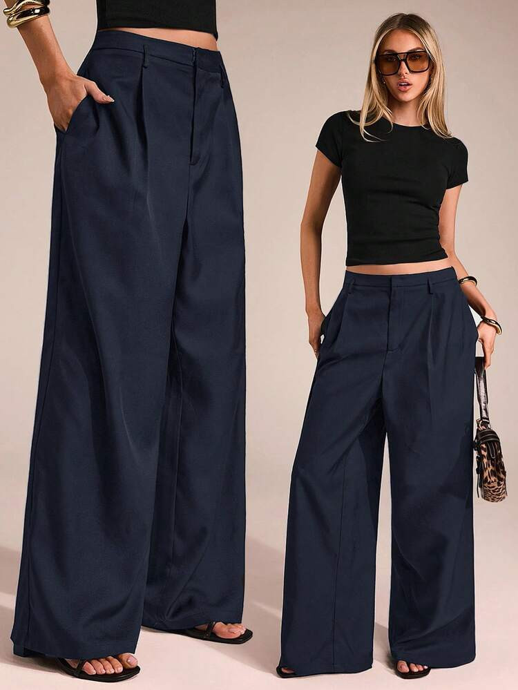 Color: Navy Blue | SHEIN