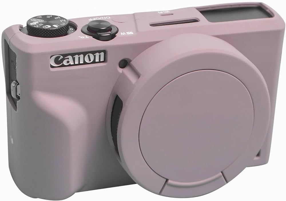 Camera Case for Canon Powershot G7 X Mark III Digital Camera, Silicone Soft Camera Case with Butt... | Amazon (US)