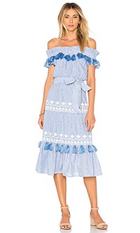 Click for more info about Tularosa Lana Dress in Getty Stripe from Revolve.com