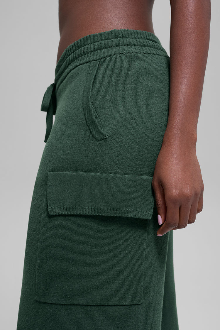 Scholar Knit High-Waist Cargo Pant | Alo Yoga (US)