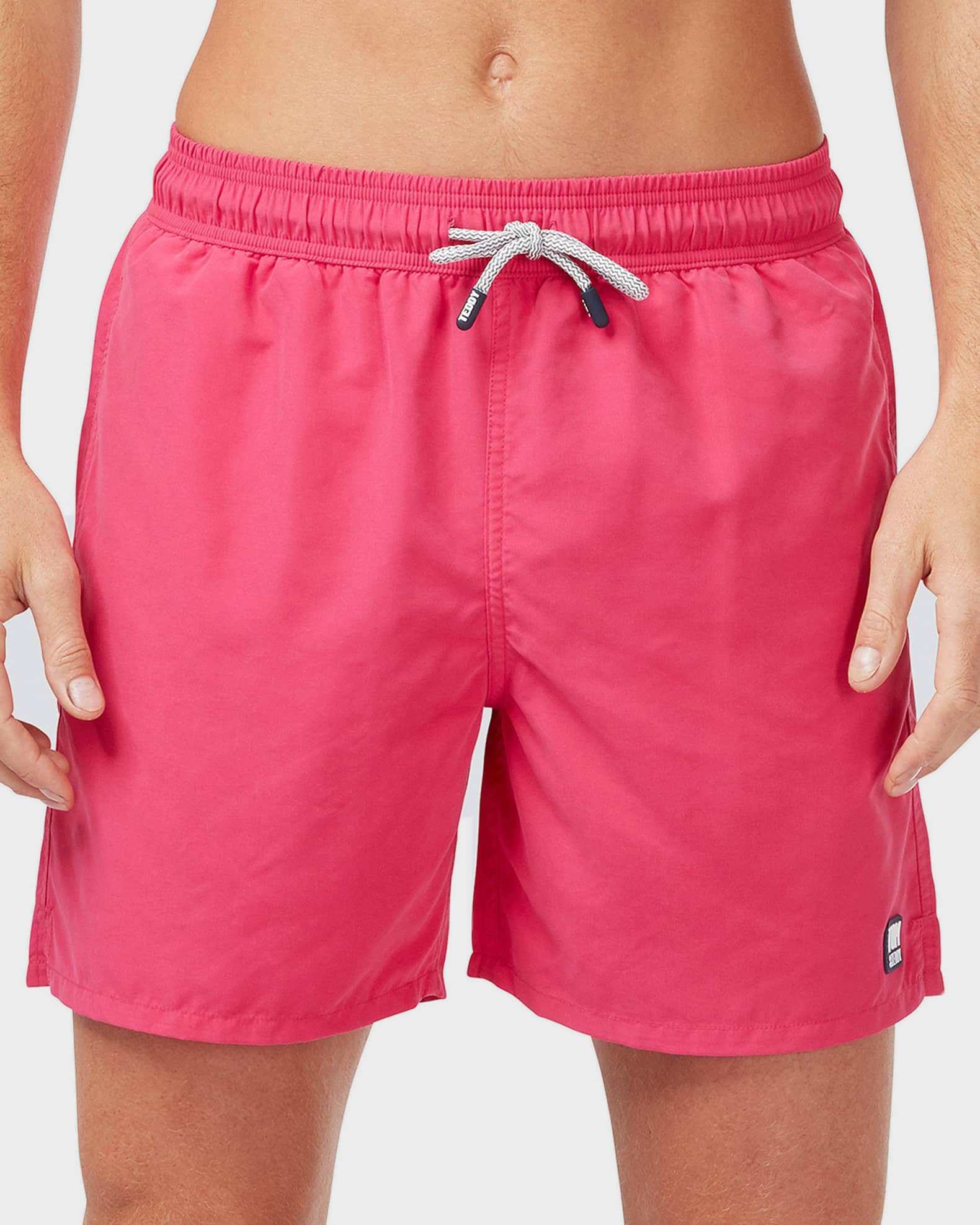 Tom & Teddy Men's Solid Swim Trunks | Neiman Marcus