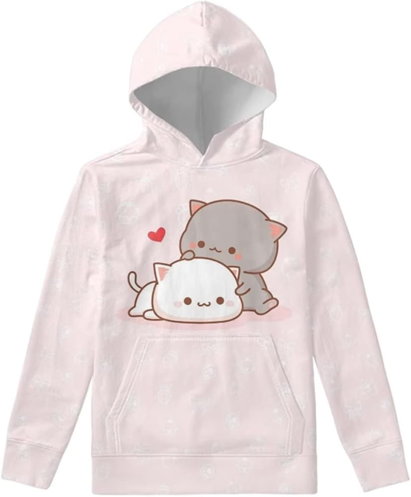 WELLFLYHOM Hoodies for Boys Girls Youth Kids Hooded Pullover Long Sleeve Sweatshirts | Amazon (US)