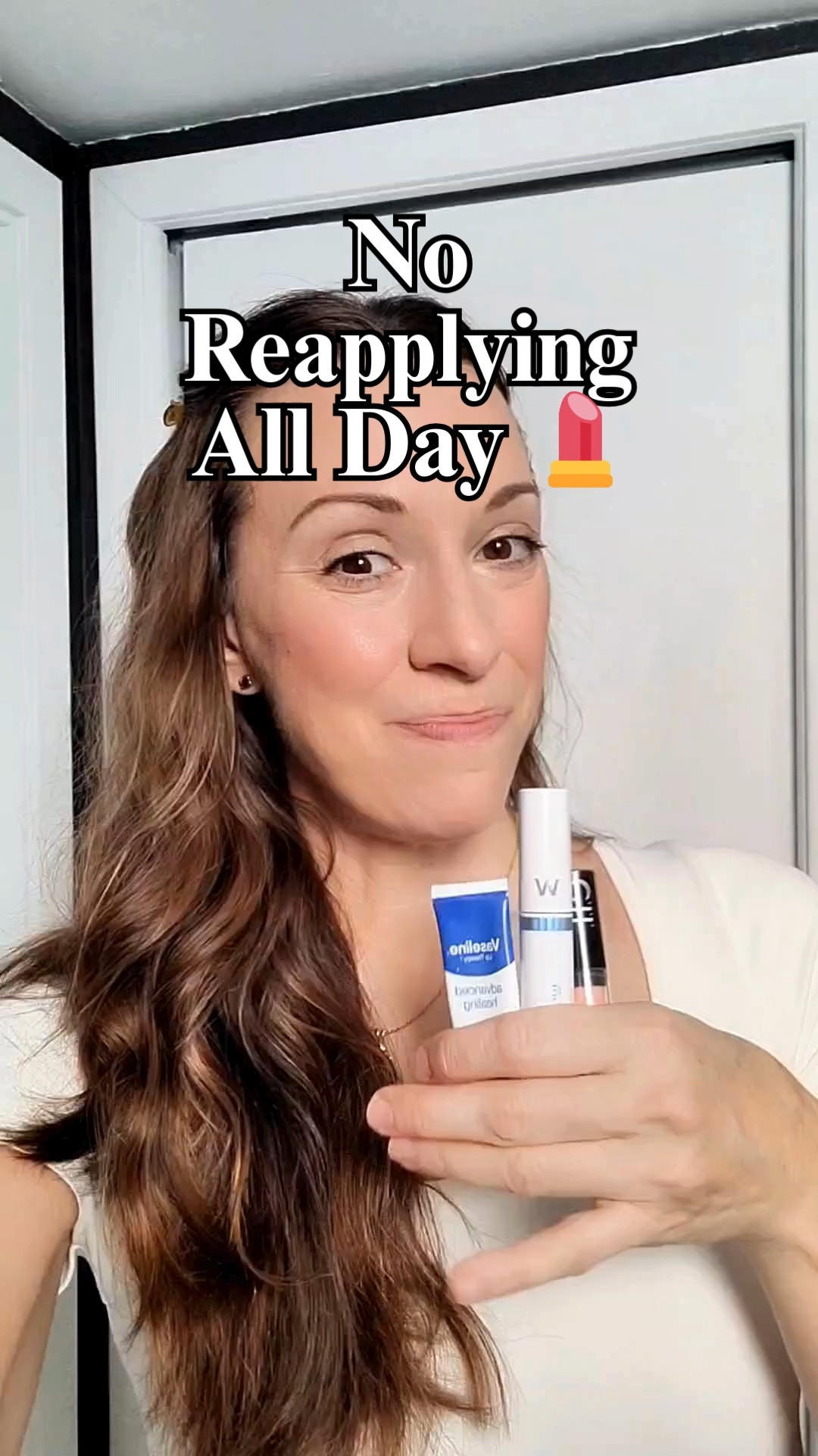 Busy moms… you need this 💋 #beautyhacks #busymom #quickmakeup #momlife #selfcare #LTKdayinmylife #LTKgrwm #LTKmomlife 

 #LTKOver40 #LTKBeauty