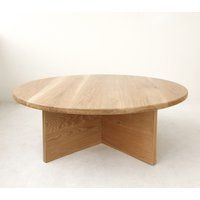 xo Solid White Oak Coffee Table | Etsy (US)