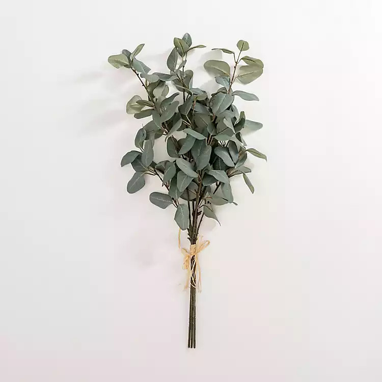 Green Eucalyptus Leaf Bundles, Set of 3 | Kirkland's Home