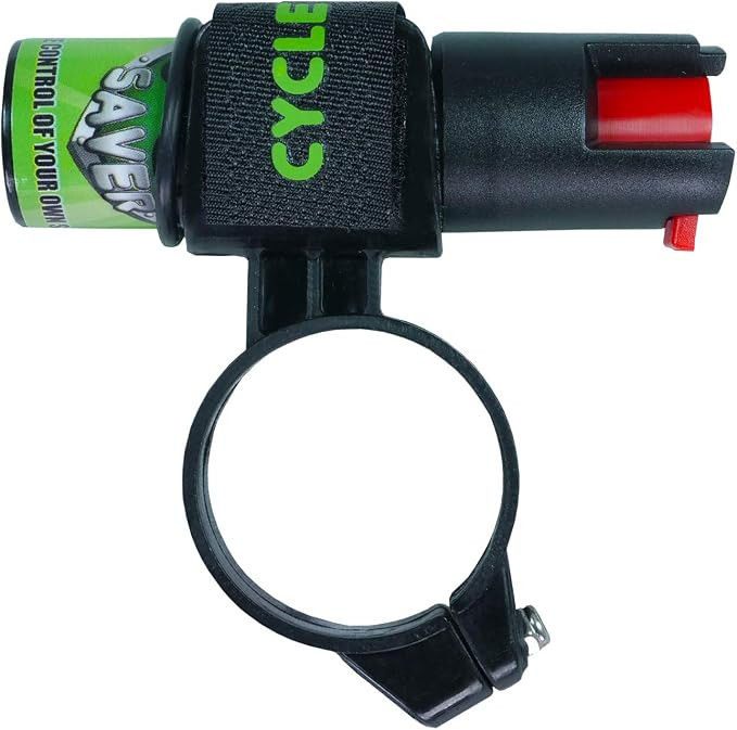 Pepper Spray Bike Mount - Easy to Install Bicycle Holder for Road & Mountain Bikes - Maximum Poli... | Amazon (US)