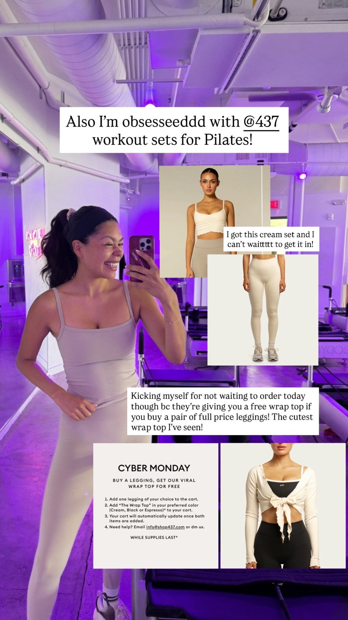 437 workout set sale! 

#LTKGiftGuide #LTKCyberWeek #LTKHoliday