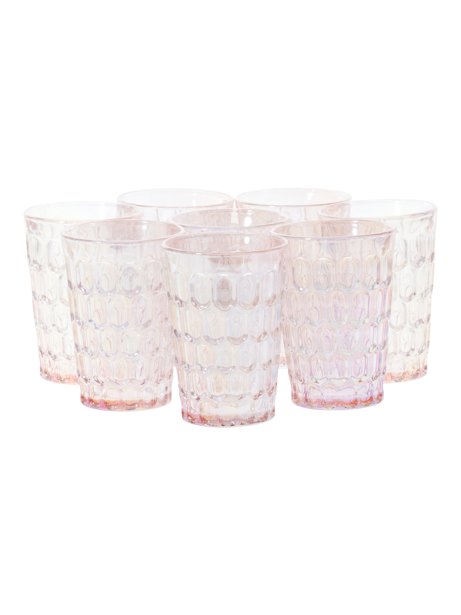 Set Of 8 Iridescent Highball Glasses | TJ Maxx