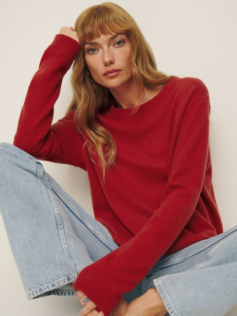 Cashmere Boyfriend Sweater | Reformation (Global)