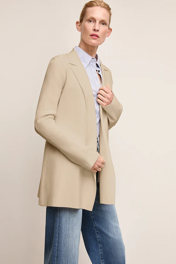 Merritt Wrap Jardigan :: Latte | MM LaFleur