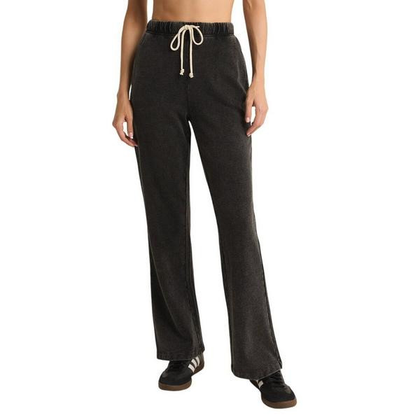 Women's Z Supply Hunter Knit Pants XSmall Vintage Black | Scheels Sports