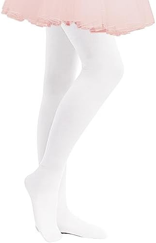 Arshiner Ballet Tights for Girls Footed Ultra Soft Pro Dance Tights Kids Ballet Tight Pantyhose  ... | Amazon (US)