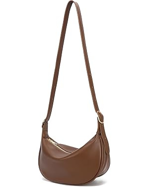 Small Crossbody Bags for Women, Crescent Shoulder Bag Dumpling Bag Half Moon Everyday Purse for T... | Amazon (US)