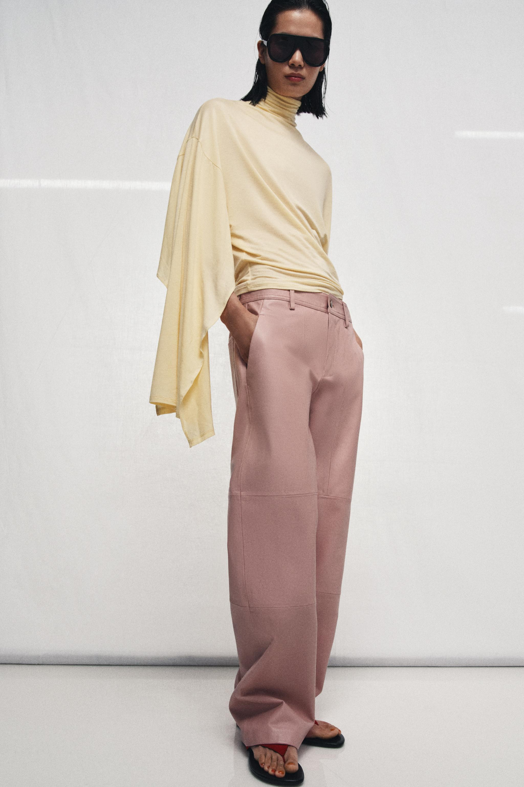 ASYMMETRIC FLOWY TOP | Zara US