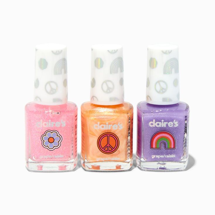 Groovy Glitter Nail Polish Set - 3 Pack | Claire's (US)