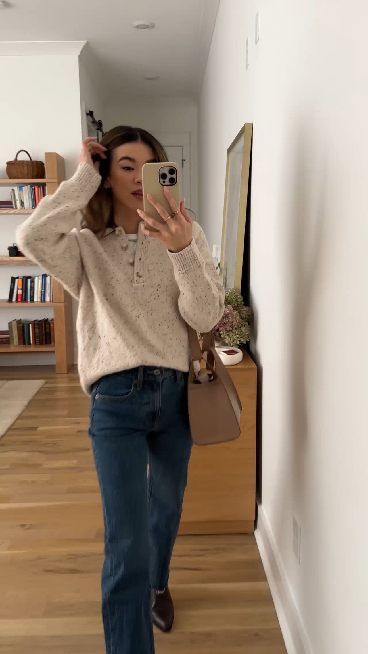 Sizing info: sweater size small, white tee size XS, jeans size 23 extra short in Dark Raw Hem!

petite fashion, get dressed with me, outfit inspiration, ootd, nashville outfit, Nashville influencer, petite style, vacation style, casual outfits, mom style, petite pants, winter dress, winter outfit, winter pants, winter outfit inpso, winter outfit idea, winter top, winter style, winter sweater, cozy sweater, cold weather sweater, cold weather outfit, winter bag, winter purse, denim, jeans, raw hem jeans, abercrombie jeans, abercrombie denim,  

 

#LTKmomlife #LTKSeasonal #LTKWorkwear