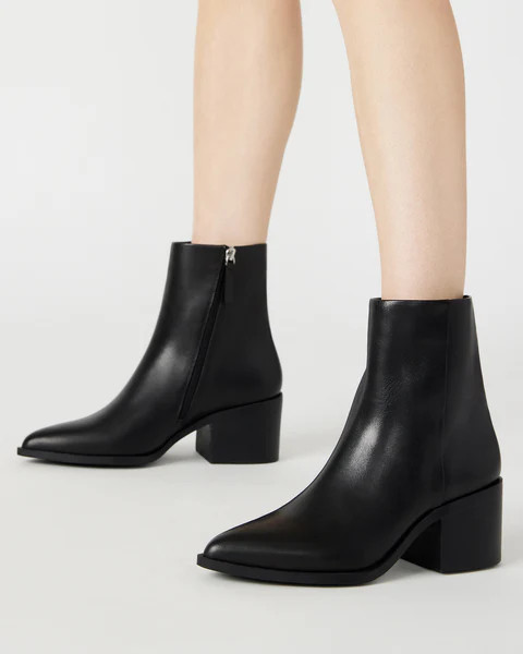 ALIA BLACK LEATHER | Steve Madden (US)