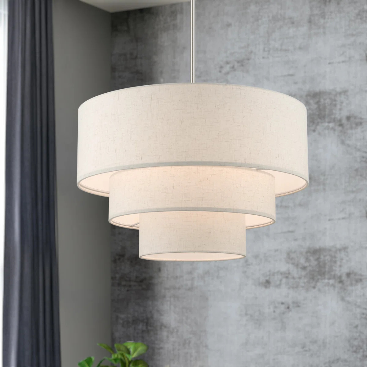 Bertan 4 - Light Dimmable Tiered Chandelier | Wayfair North America