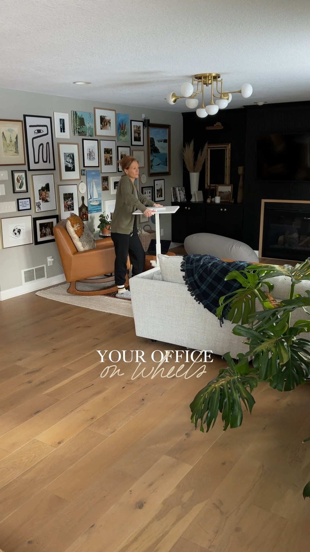 Work anywhere, anytime. Rolling this baby around all day long. Best work investment I’ve made in a long time. Beats any static desk! 

#LTKHome