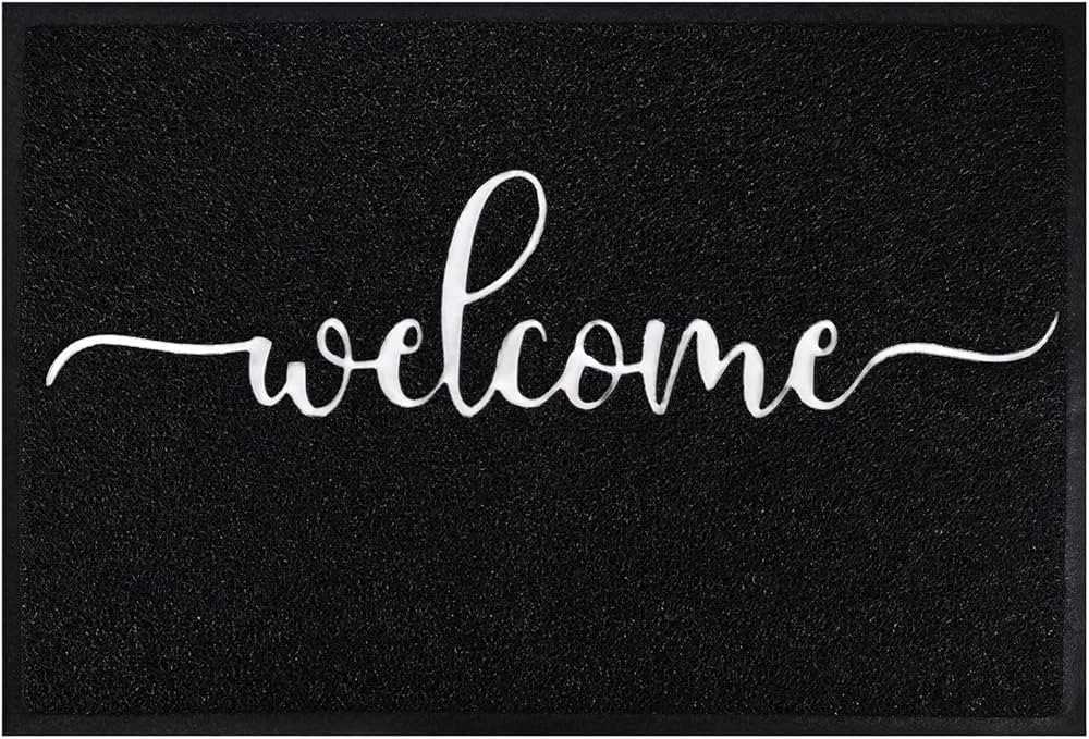 Downshifting Door Mat (36"x24",Black), Durable Welcome Mat Low Profile Floor Mat Non Slip Rugs, I... | Amazon (CA)