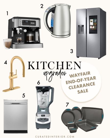 #ad Some of the most highly rated kitchen appliances and upgrades are on sale starting today. Featuring a latte machine with milk frother, a smart refrigerator, and cordless kettle, here are our picks to shop during the @Wayfair End-of-Year Clearance sale. You’ll get the lowest prices for the rest of the year starting now through January 3rd!
#wayfair


#LTKGiftGuide #LTKsalealert #LTKhome