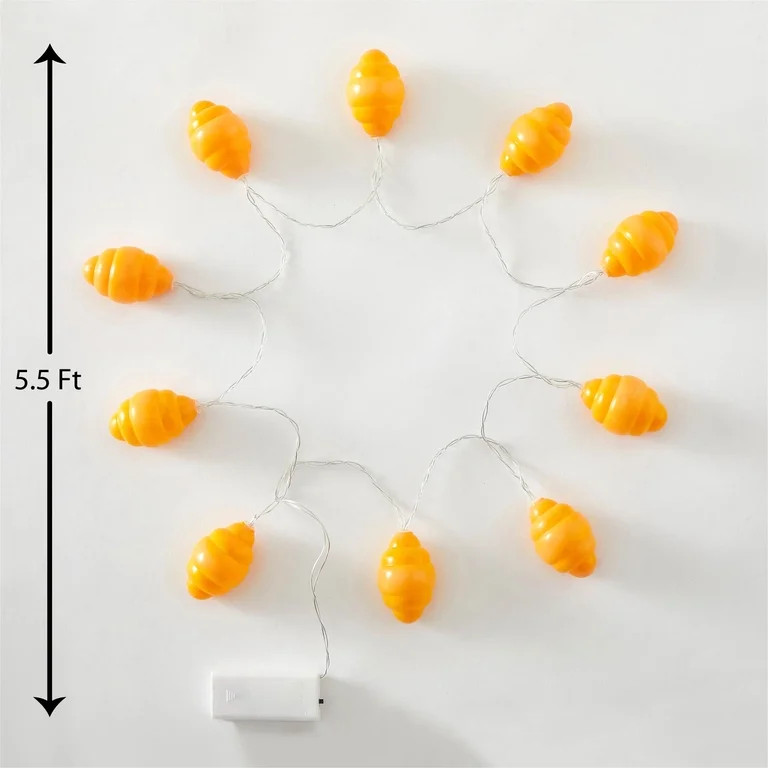 Urban Shop Indoor 5.5' Battery Operated Croissant Figural LED String Lights | Walmart (US)