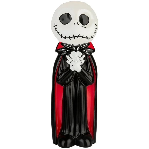 24 Inch Jack Skellington as Vampire Halloween Lighted Blow Mold Disney | Walmart (US)