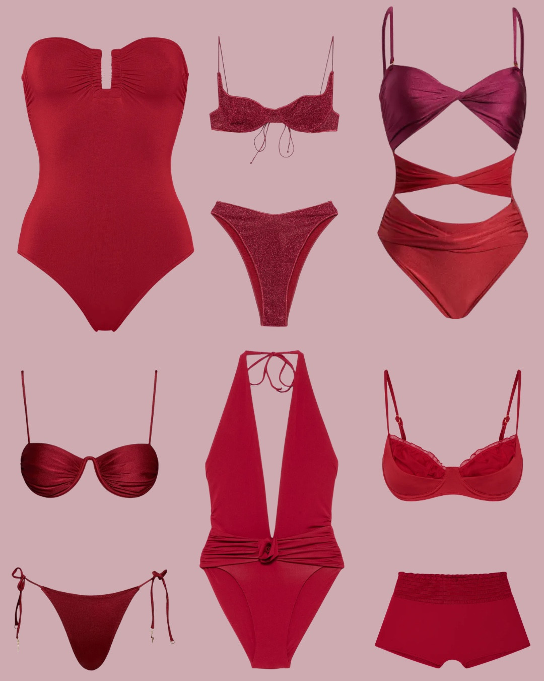 Trending: Jewel Tones ❤️
Ruby Red | Striking yet understated, Ruby Red is effortlessly eye- catching. 

#LTKSeasonal #LTKSwim #LTKTravel