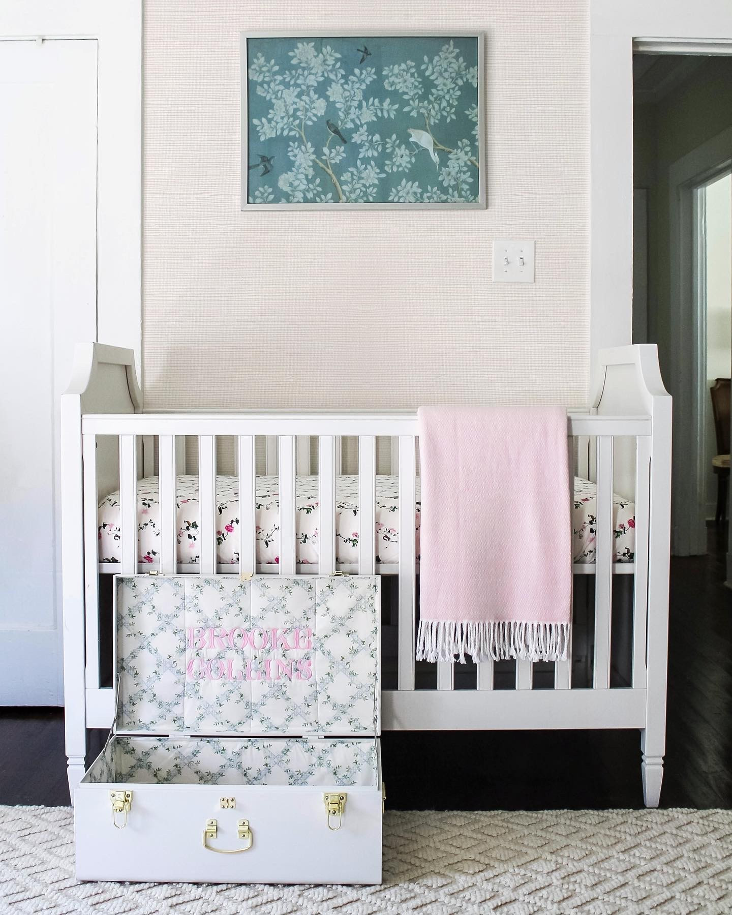 Sweet dreams for baby girl. 🎀 
•
•
•
•
•
#interior #interiordesign #design #homedecor #home #architecture #decor #amykellyinteriors #homedesign #interiors #art #decoration #interiordesigner #interiordecor #luxury #interiorstyling #designer #architect #furnituredesign #vintage #house #love #fortworthdesign #fortworthinteriordesign #fortworthinteriors #fortworthdesigner #dallasinteriordesign #dallasinteriors