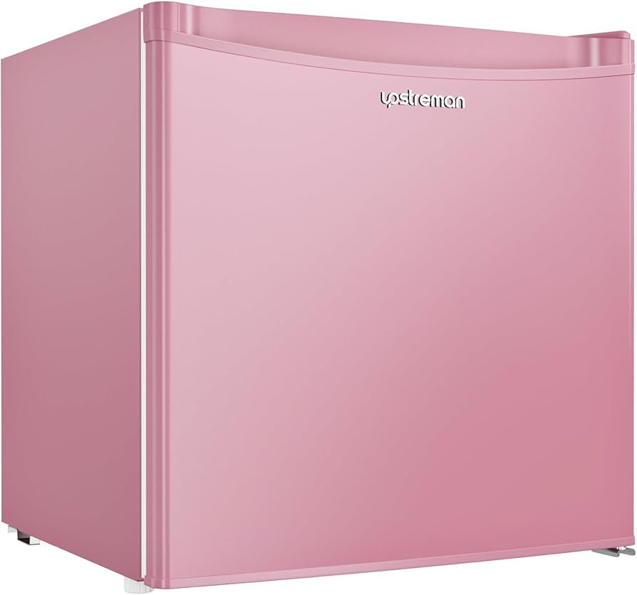 Amazon.com: Upstreman 1.7 Cu.ft Mini Fridge with Freezer, Dorm Essentials, Adjustable Thermostat,... | Amazon (US)