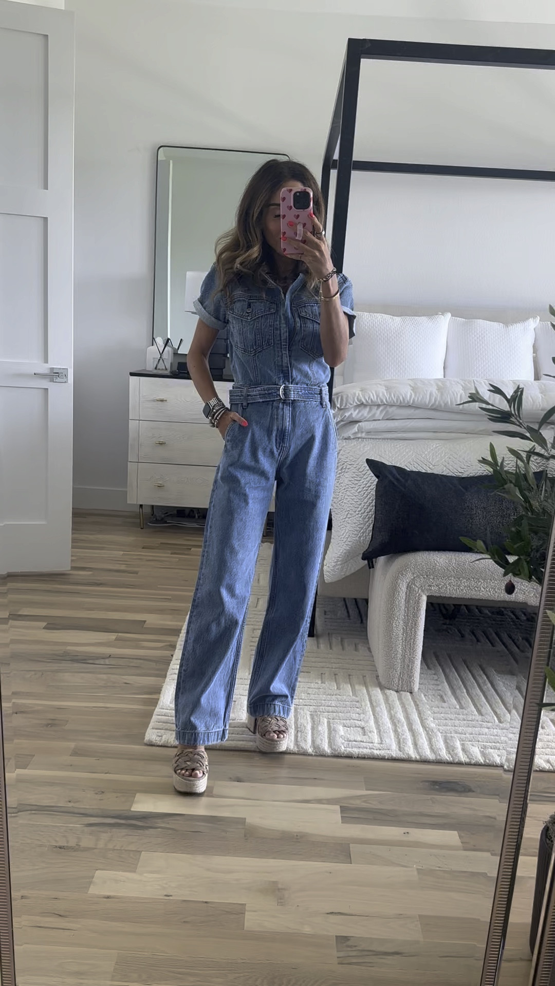 Denim jumpsuit size xxs petite code AFBELBEL 

#LTKFindsUnder50 #LTKxAF #LTKFindsUnder100