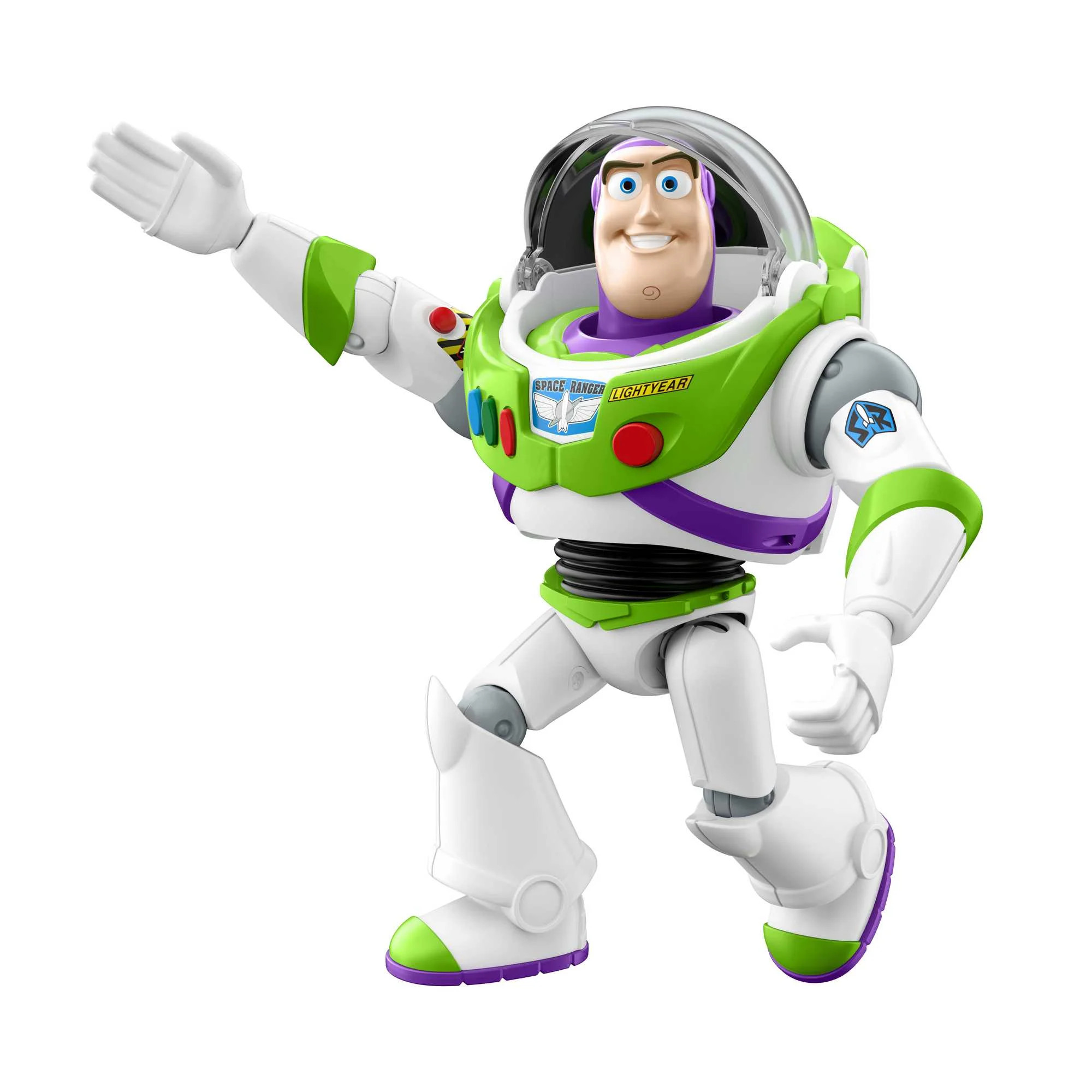 Disney Pixar Toy Story Talking Buzz Lightyear 10-inch Figure with Action Chop, Collectible | Walmart (US)